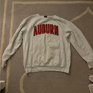 Auburn White Crewneck Size Large